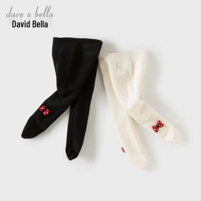 Девочкины утепленные колготки с закрытыми стопами DAVE & BELLA
