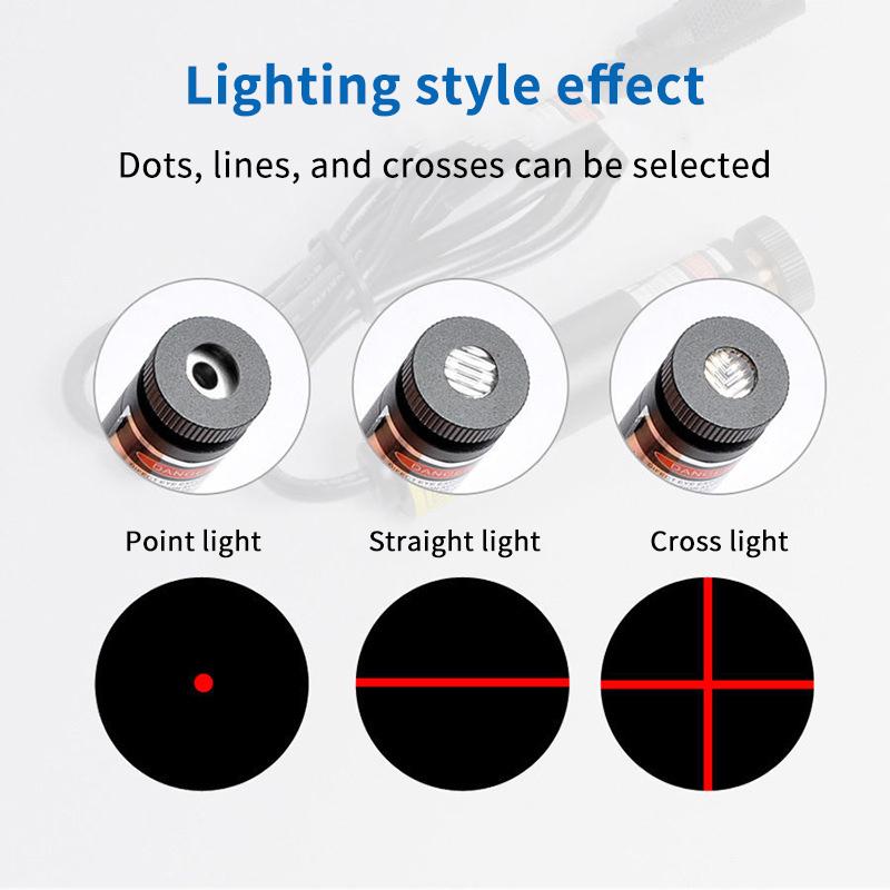 Usb красный лазерный позиционный свет инфракрасная рабочая лампа резка с магнитным основанием DC5V линейные/крестообразные швейные машины аксессуары