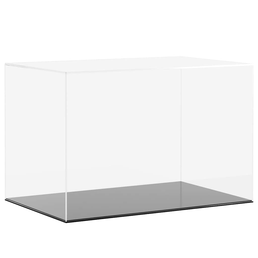 Transparent Display Case 56x36x37 cm Acrylic