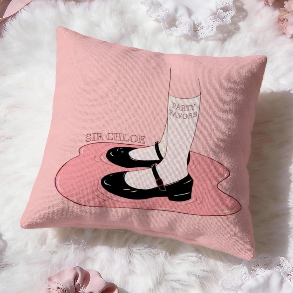 Подушка-чехол S-Sir Chloe Premium Comfort Двусторонняя наволочка - Дизайн «Два в одном» для любой комнаты и салона автомобиля