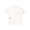 Li-Ning Reignite Series Graphic Print Loose Casual Short Sleeve Drop Shoulder T-Shirt Unisex Tops Off-White AHSU233-1