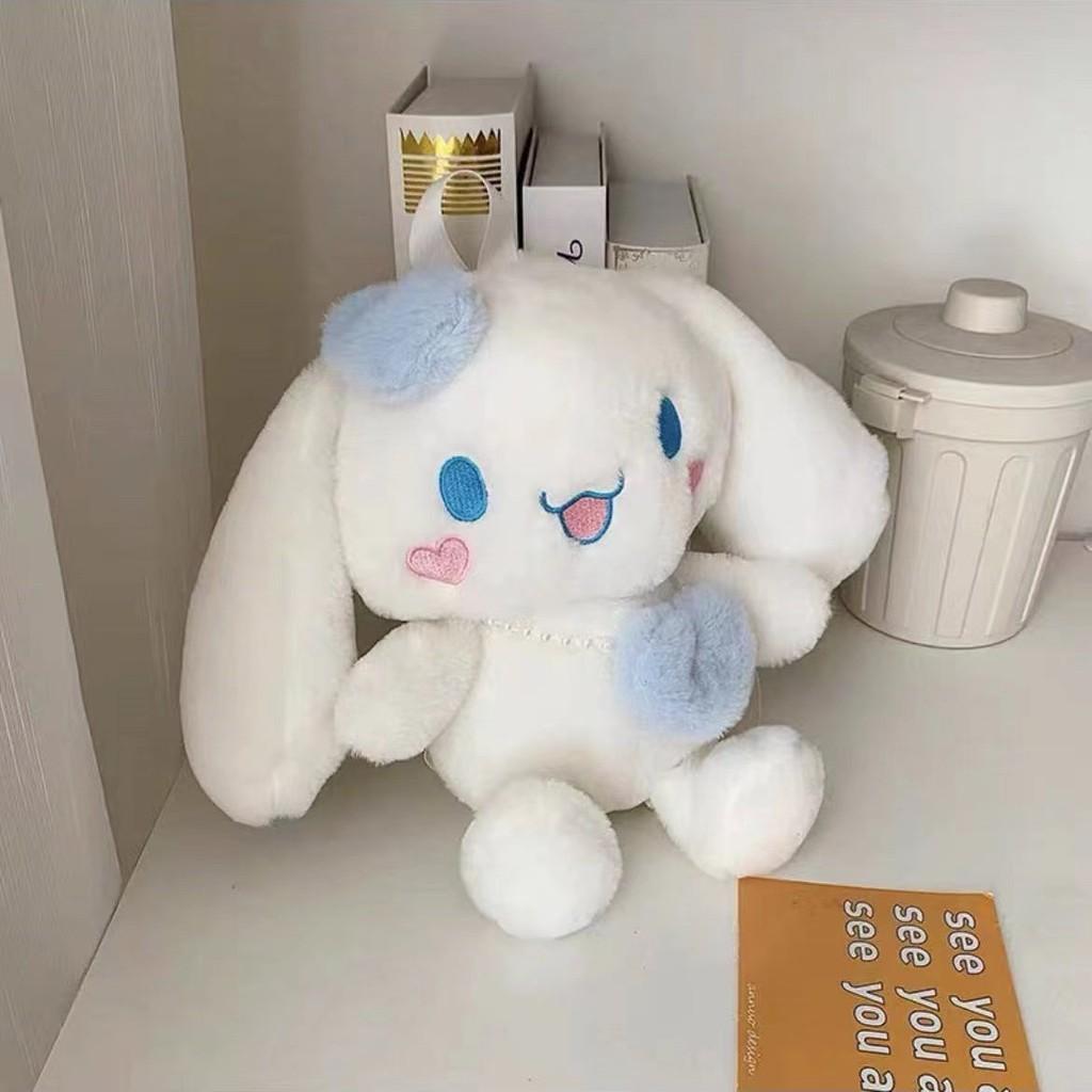 Плюшевая игрушка Киннаморолл с наполнителем из пуха и хлопка, для подарка и коллекционирования