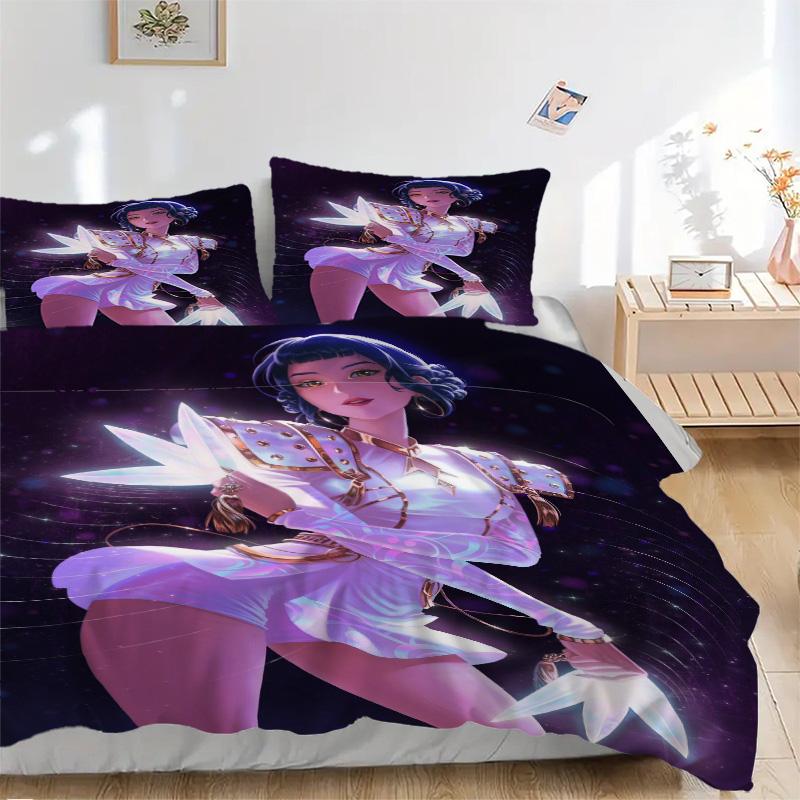 Starlight Wings Bedding 3 Piece Set Hd Print Duvet Cover Pillowcases For Teens Adult Bedroom Decoration Christmas Gift C9211336