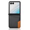 Цветной чехол-кошелек с отделениями для карт для Samsung Galaxy Z Flip 3-7