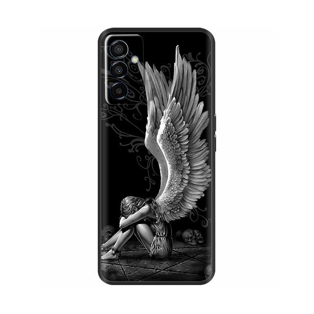 Case For Samsung F13 Case Cute Pattern Black Back Protectived Mobile Phone Cases For Samsung Galaxy F13 Sm -E135f F 13 Bumper