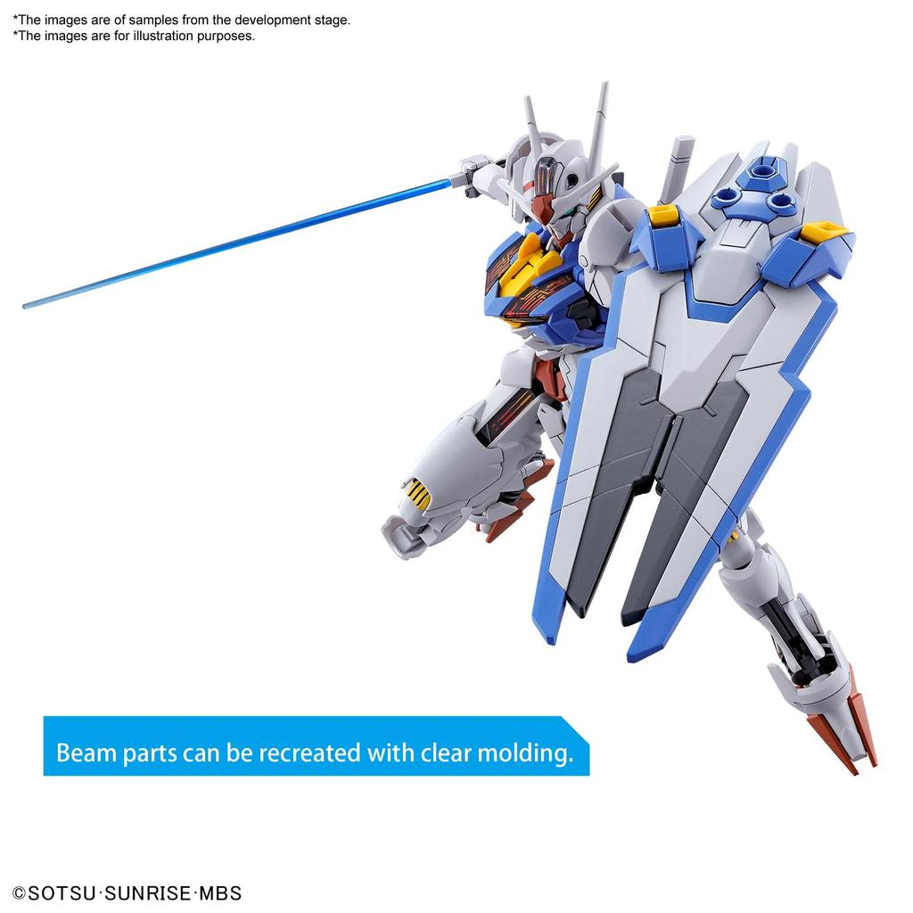 BANDAI SPIRITS HG Mobile Suit Gundam Witch of Mercury Gundam Aerial Scale Plastic Model 1/144 Color-coded