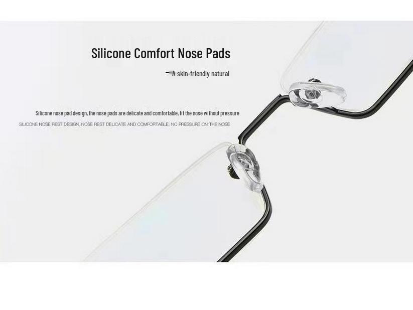 Портативные очки для чтения с защитой от синего света, с цветочным узором, 2024 год, для мужчин и женщин - Элегантные безободковые/полуободковые очки для пресбиопии с держателем для ручки