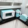 Kitchenware Playing House Dollhouse Microwave Oven Miniature Bread Machine Scene Model Mini Kettle