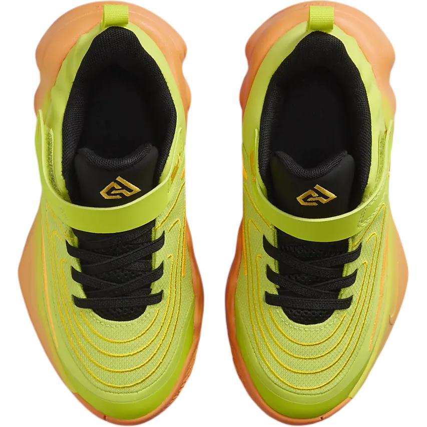 Nike Giannis Immortality 4 Halloween (PS) Kids Sneakers Cyber Sundial Lightning FZ6733-301