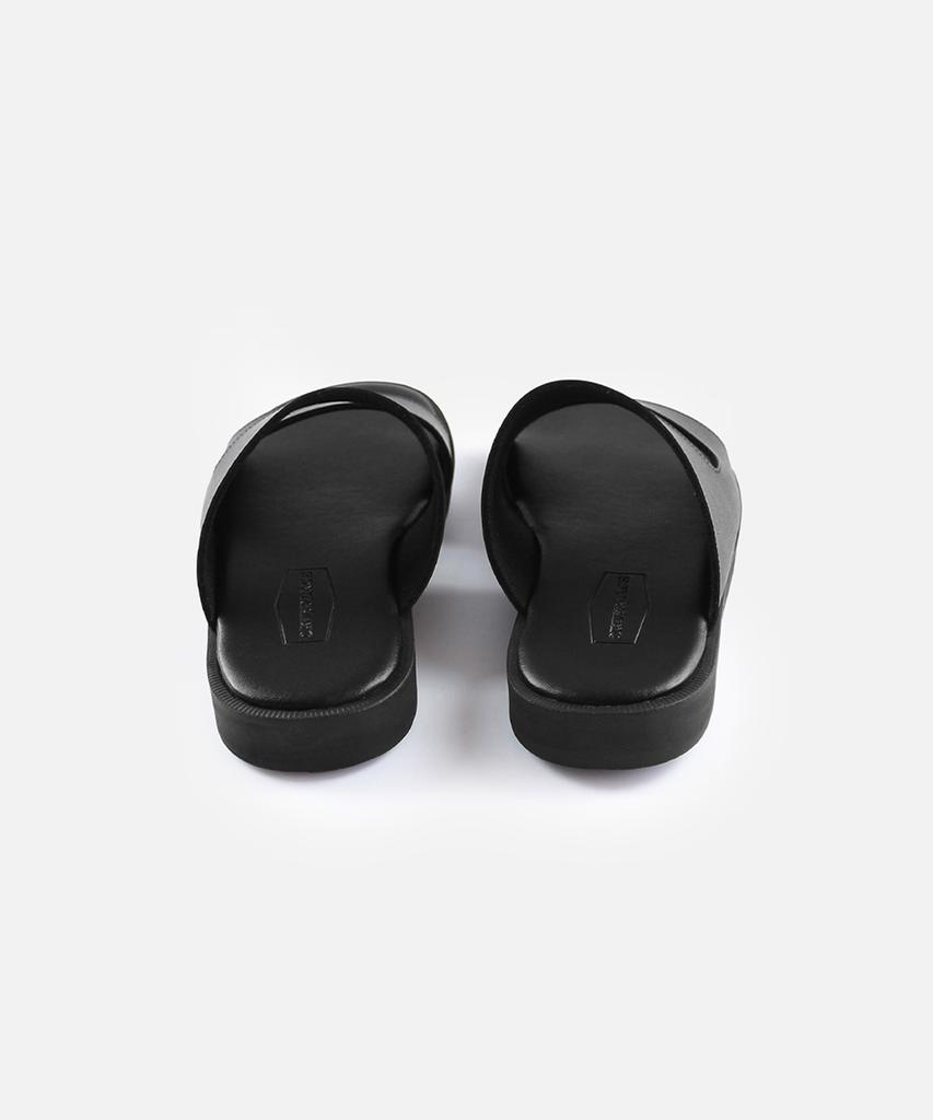 Базовые двойные кожаные тапочки Okeyplace (Okpl-30Sl404)