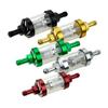 Gasoline Filter Detachable Rust-proof Aluminum Transparent Inline Gas Fuel Filter for Motorcycle