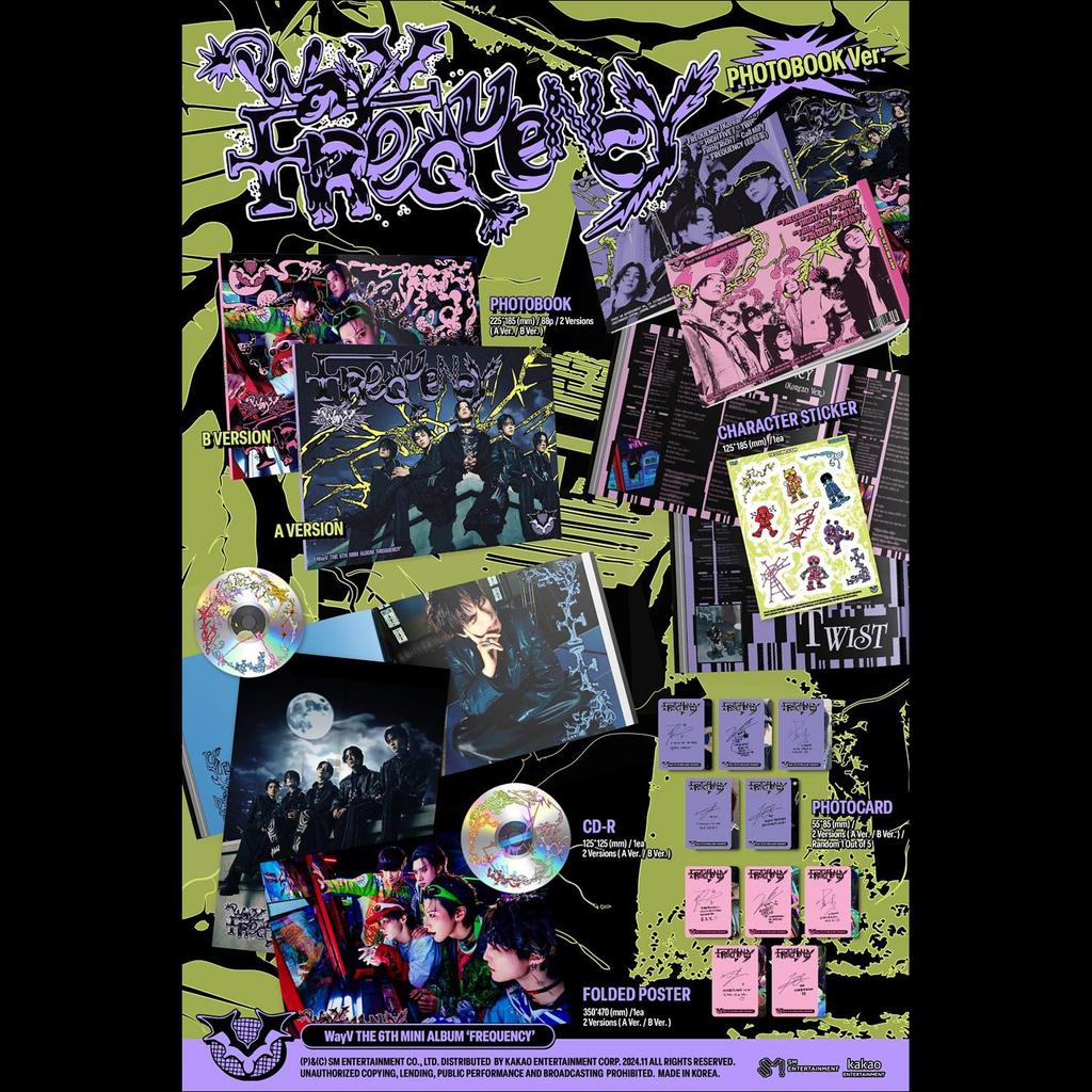 WayV FREQUENCY Photobook Ver. / 6th Mini Album