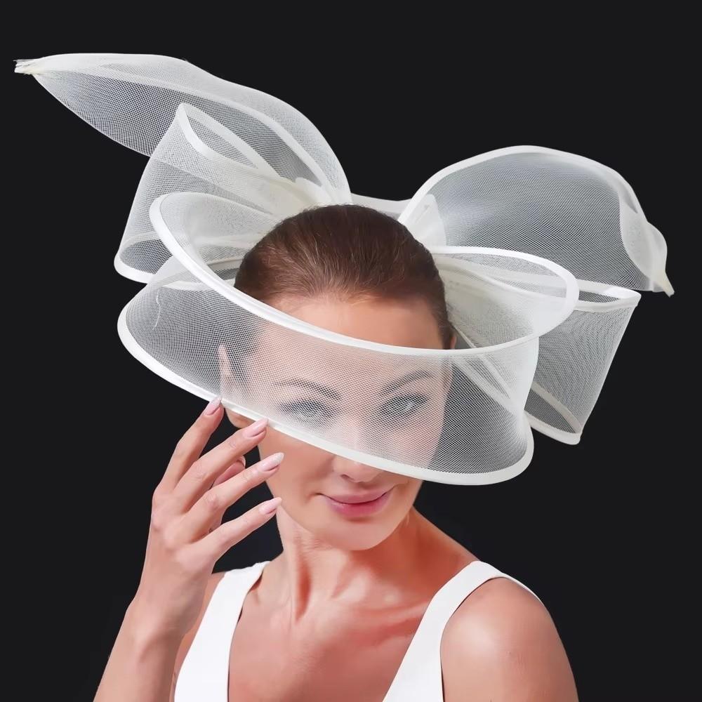 Veil Design Fascinator Hat Luxury Derby Hat Fashion Royal Race Hat For Women