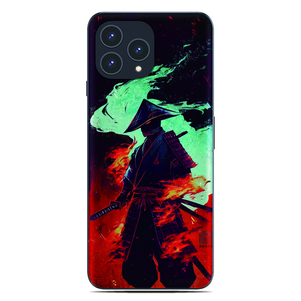 Чехол-маска самурая для Cubot A40 X100 A20 A10 Max 5 3 P80 P50 X70 X50 Note 60 50 21 Nothing CMF Phone 1 2 Pro 2a 3a Lite
