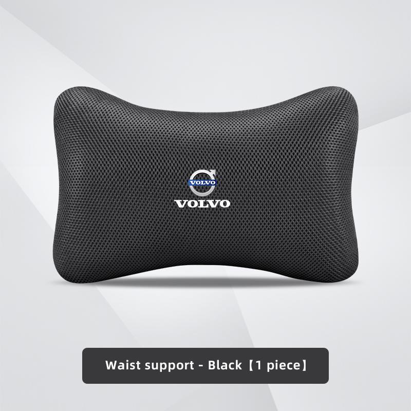 Car Seat Accessories Ice Silk Headrest Lumbar Support Pillow For Volvo XC90 V90 V60 XC60 V40 EC40 EX40 S80 S60 S90 C40 XC40 V70