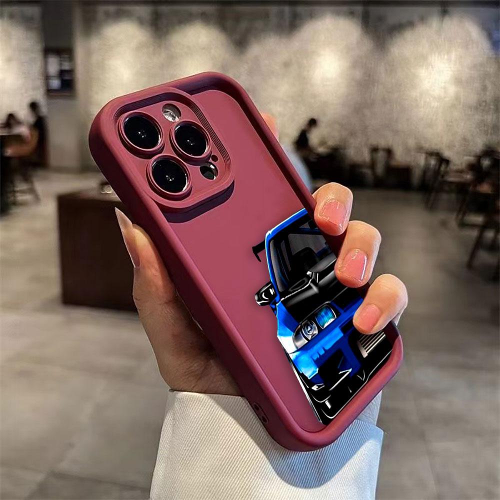 Картонный Спортивный Автомобиль JDM Дрифт Чехол для Телефона Для Samsung A13 A15 A16 A17 A22 A23 A25 A32 A33 A35 A51 A52 A53 A54 A55 A71 A72 Чехол