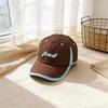 Soft Top Children Baseball Caps Letter Embroidery Outdoor Sunshade Caps  for Children Aged 2-8