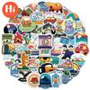 50 шт. новые наклейки, милые наклейки для детей, наклейки на чашки, наклейки для ноутбуков, подарок для детей