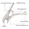 Hardware Multifunctional Clamp Tool Hand Tools Locking Pliers Curved Straight Jaw