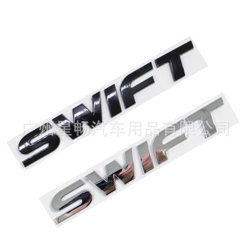 Металлический Задний Эмблема Буква Подходит Swift, Модифицированная Наклейка Логотип на Крышку Багажника