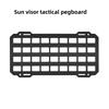 For Multi-functional Seat Tactical Pegboard Car Pegboard Modification Accessories Car Sun Visor Pegboard