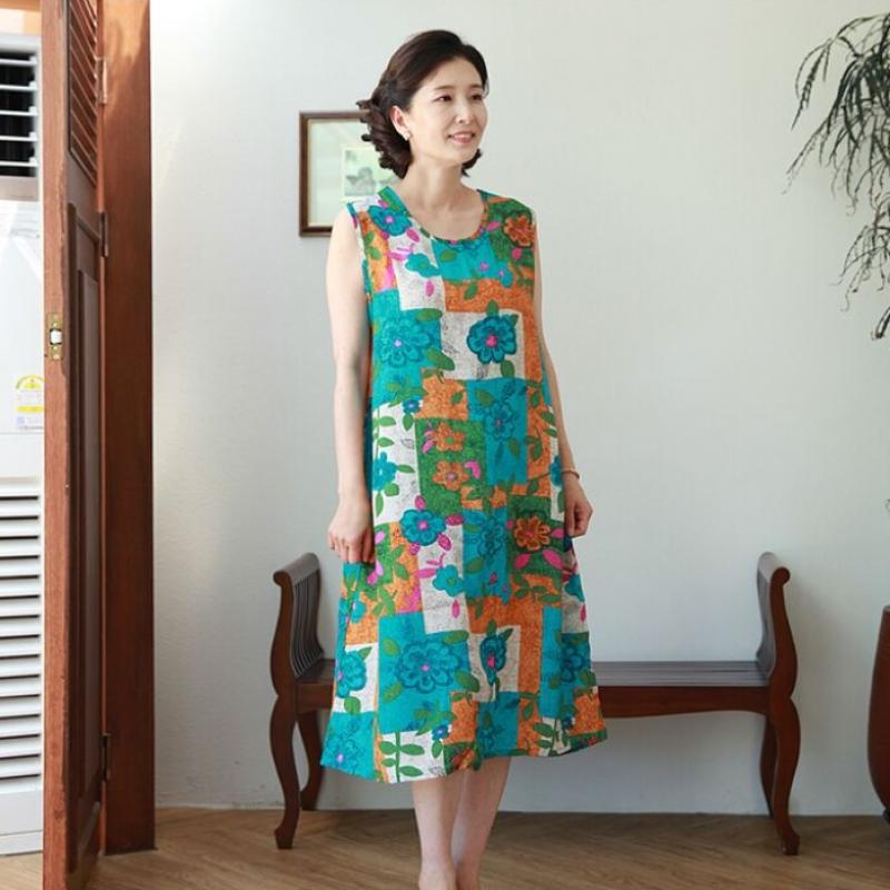 Shiz Madam Women S Cooling Ice Rayon dreSS N2681