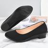 Летние новые старые пекинские тканевые туфли с мягкой подошвой, дышащие рабочие туфли на танкетке, черные, легкие, удобные, женские повседневные туфли