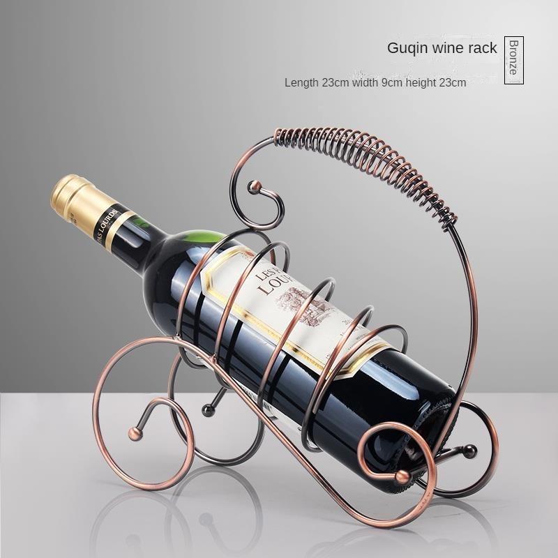Бытовой держатель для бокалов для вина Винный шкаф Украшение винной стойки Украшение для вина Перевернутая стойка для бутылок вина Современный легкий роскошный винный шкаф