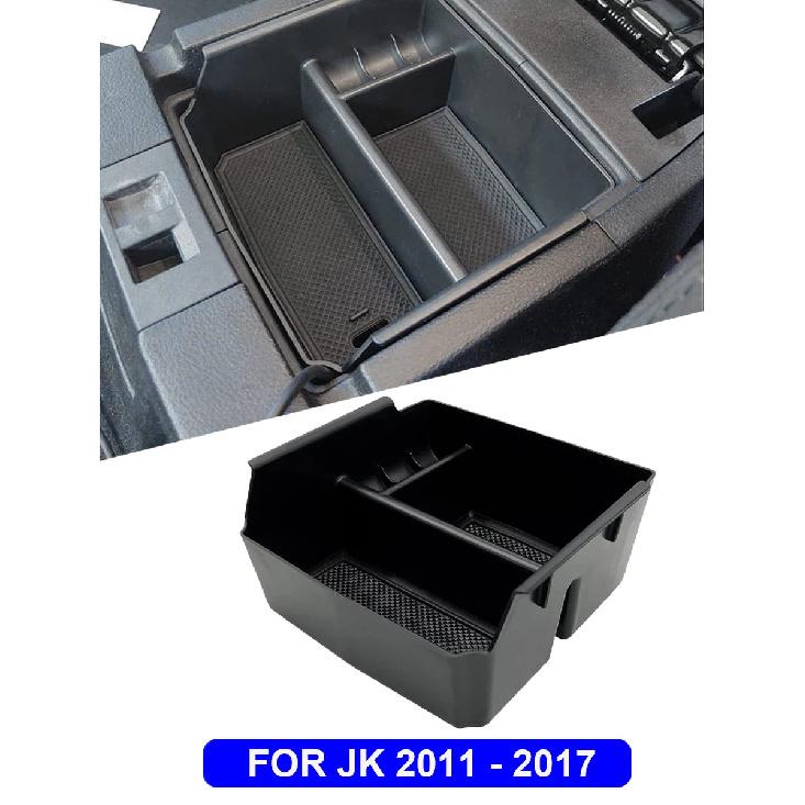 Center Console Storage Box Armrest Hanging Organizer Tray for Jeep Wrangler JK 2011-2017 JL 2018-2022 Car Interior Accessories