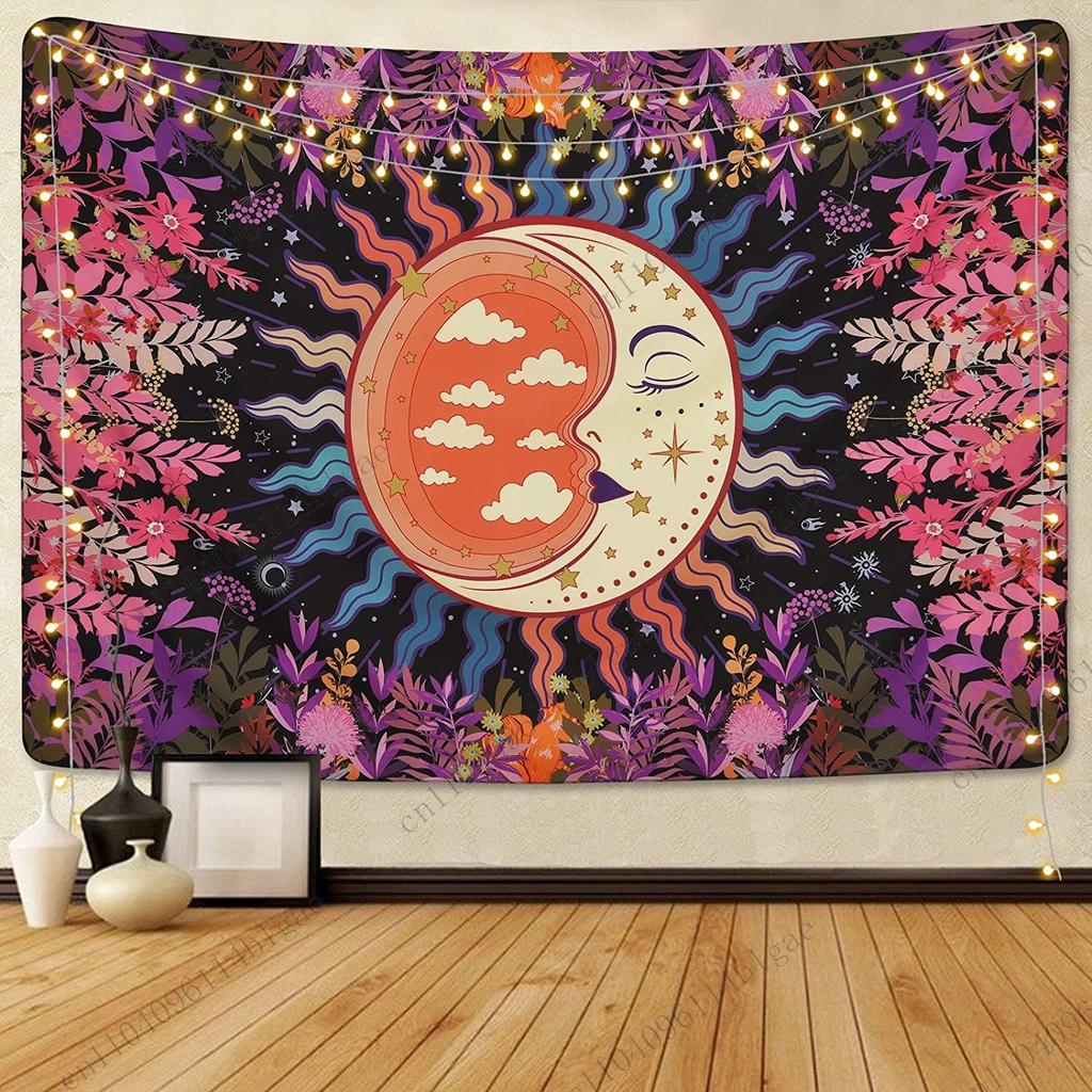 Mysterious Divination Style Bedroom Wall Tapestry - Mystical Culture Background Decoration Personalized Space Ornament