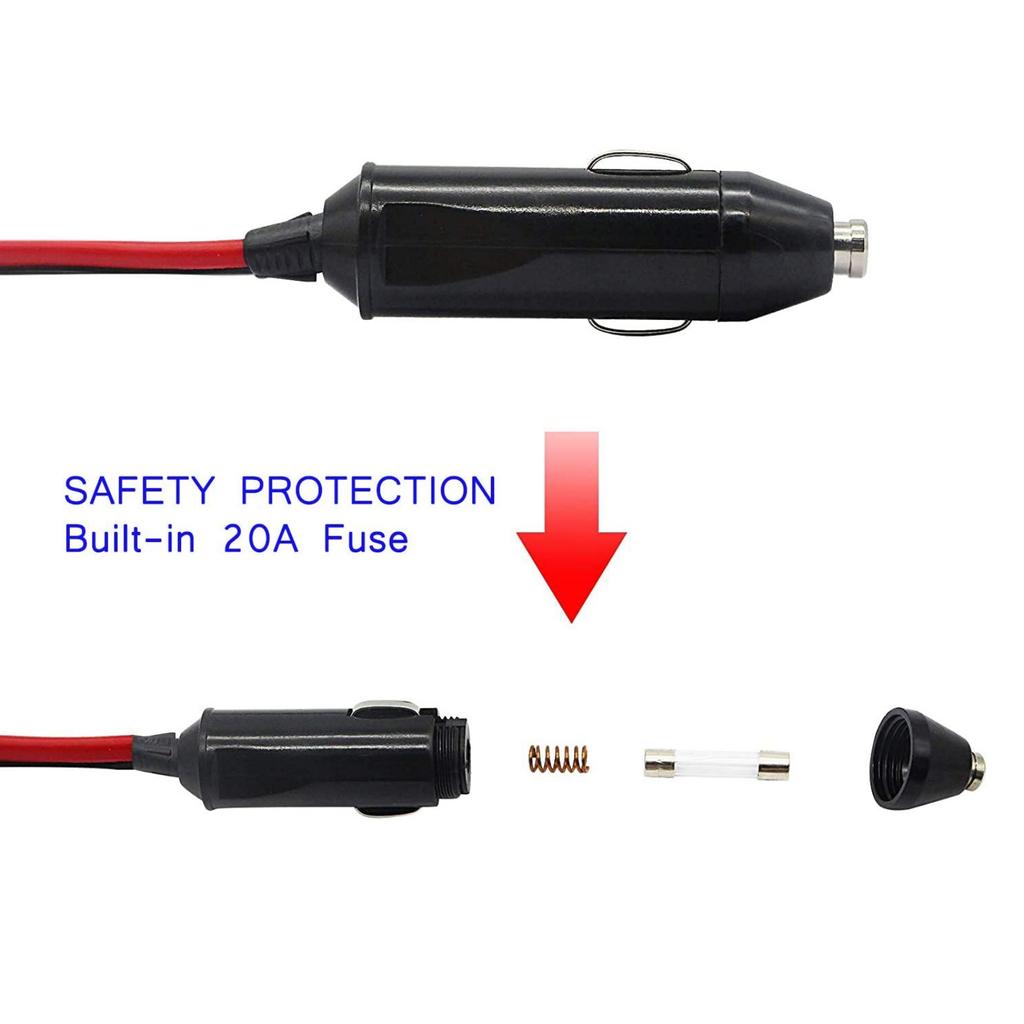 1 To 3 Car Auto Socket Lighter 12v 24v Power Charger Adapter 3 Way Socket Splitter Female Socket Plug Extension Cord Cable