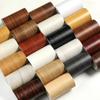 Wood Grain Self-Adhesive Veneer: 10m Decorative Strip for Covering Blemishes and Holes On Floors, Doors, and Furniture.