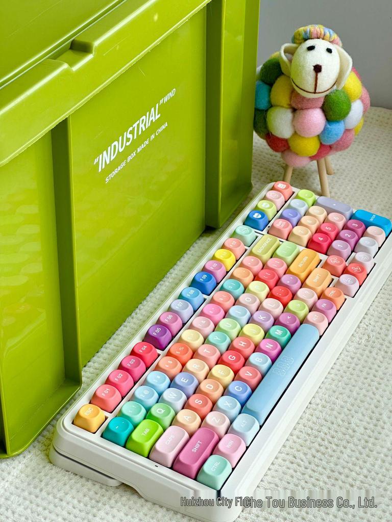 MOA Profile Gummy Bear PBT Двухцветная Сублимационная Непрозрачная Кастомная Клавиша для Механических Клавиатур