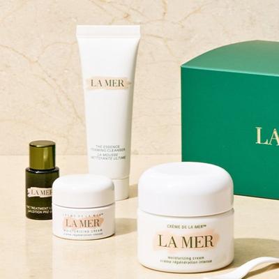 [La Mer] 2025 Набор Crème de la Mer 30 мл (Крем 30мл + Крем 7мл + Основное пенящееся средство для умывания 30мл + Лечебный лосьон 5мл)
