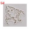European Pastry Antique Mirror Frame Fondant Cake Mold Silicone Mould Border Embossing Pastry Tool