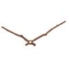 2Pcs/Set Clock Pointers Solid Wood High Torque Repair Parts DIY 12/14 Inch Wall Quartz Clock Hands for Home