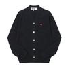 Comme DeS Gar OnS Men S Cardigan Play Small Red Heart Wappen Ax N080 051