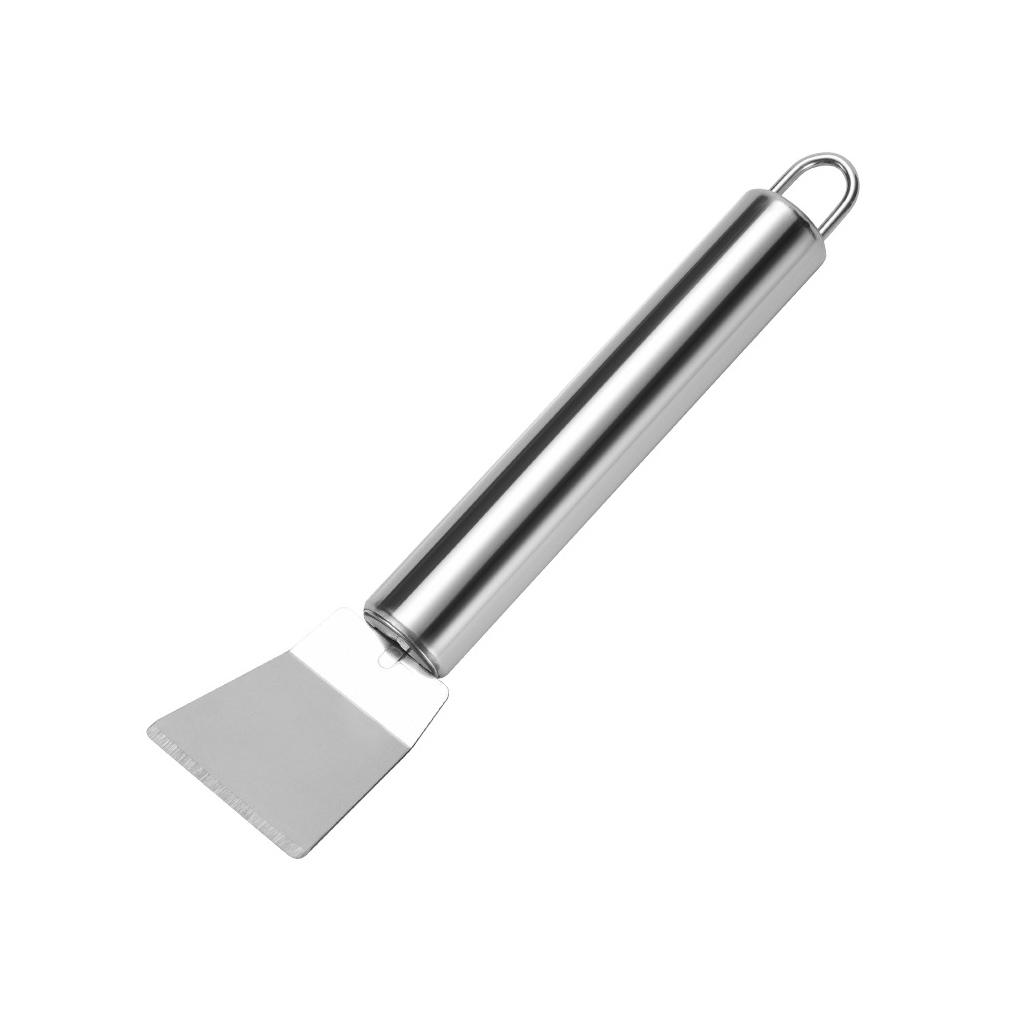 Шпатель многофункциональный стальной прямой размораживающий противоскользящий размораживатель лопатка чистящие средства бытовая кухонная дезактивация