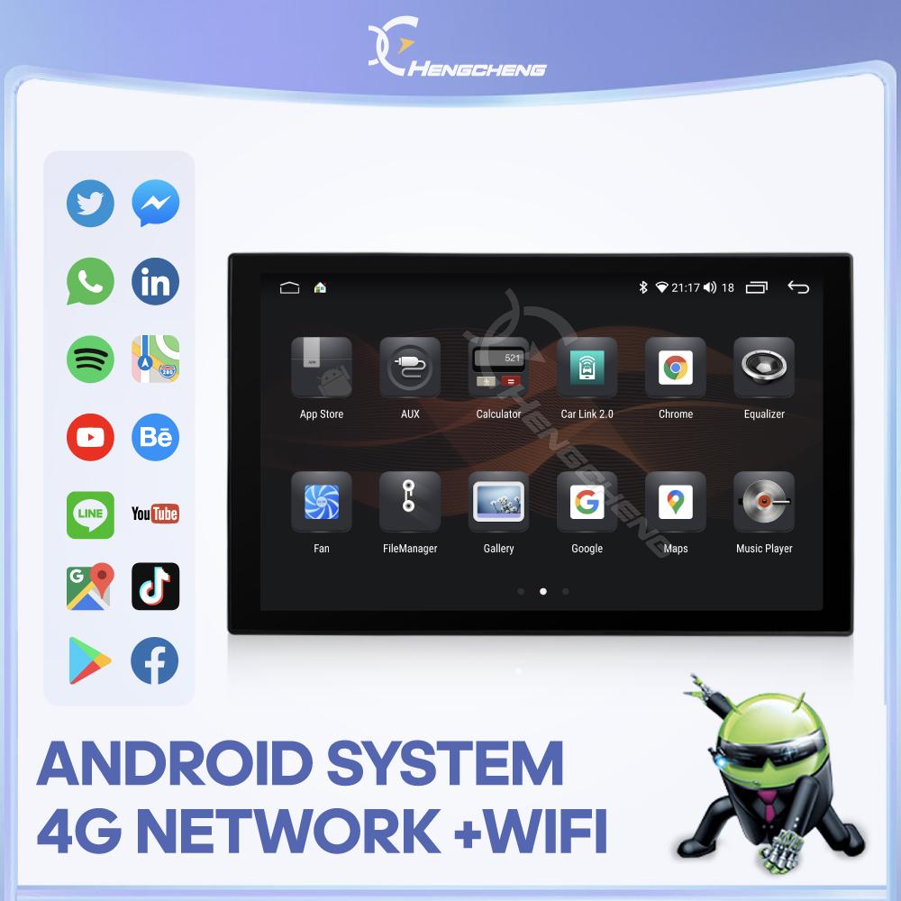 11.8inch Android13 Car Radio Multimedia Player For Jeep Wrangler JL 2018-2025 GPS Navigation Stereo Android Auto Carplay 4G 360