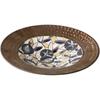 Medium Plate W23 X D23 X Garnet Lavender Plate Pottery Mino Ware Made In Japan Ale-net H4.6cm