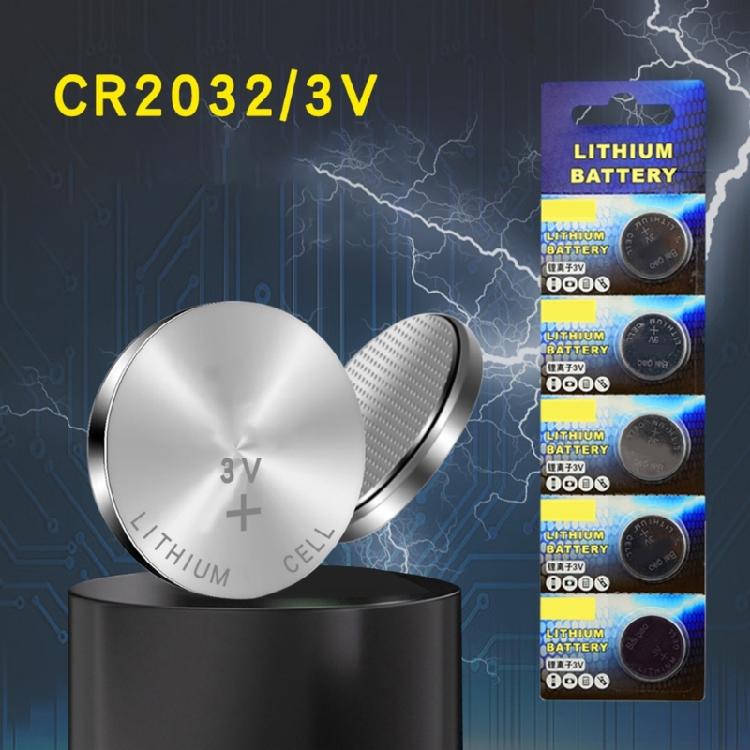 Батарейки CR2032 Дисковые Батарейки CR2032 3В Долговечность Источники Питания Батарея Для Пользователей, Заботящихся об Окружающей Среде