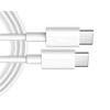 Кабель USB C - USB C, штекер-штекер, поддержка зарядки 100 Вт, передача данных, 10 Гбит/с, для электронных устройств