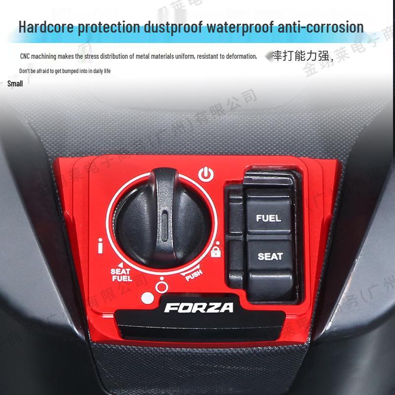 Алюминиевая крышка переключателя фар на руле для мотоцикла Honda Forza 350