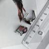 Серебряные серьги с искусственным гранатом nano 4.628ct, фианитами (60002411)