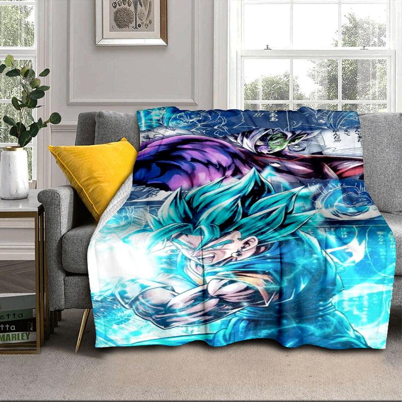 Dragon anime Artwork Blanket Flannel Blanket for bed, sofa, Camping, Hiking, Picnic Essentials, gift for family Fan gifts