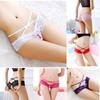 Сексуальное кружевное нижнее белье, сексуальные прорезные трусики-стринги для женщин, соблазнительные трусики с низкой посадкой