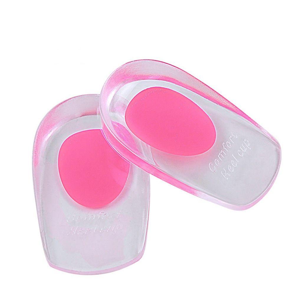Relieve Foot Pain Shoe Pad Support Heel Cushion Insole Gel Silicone