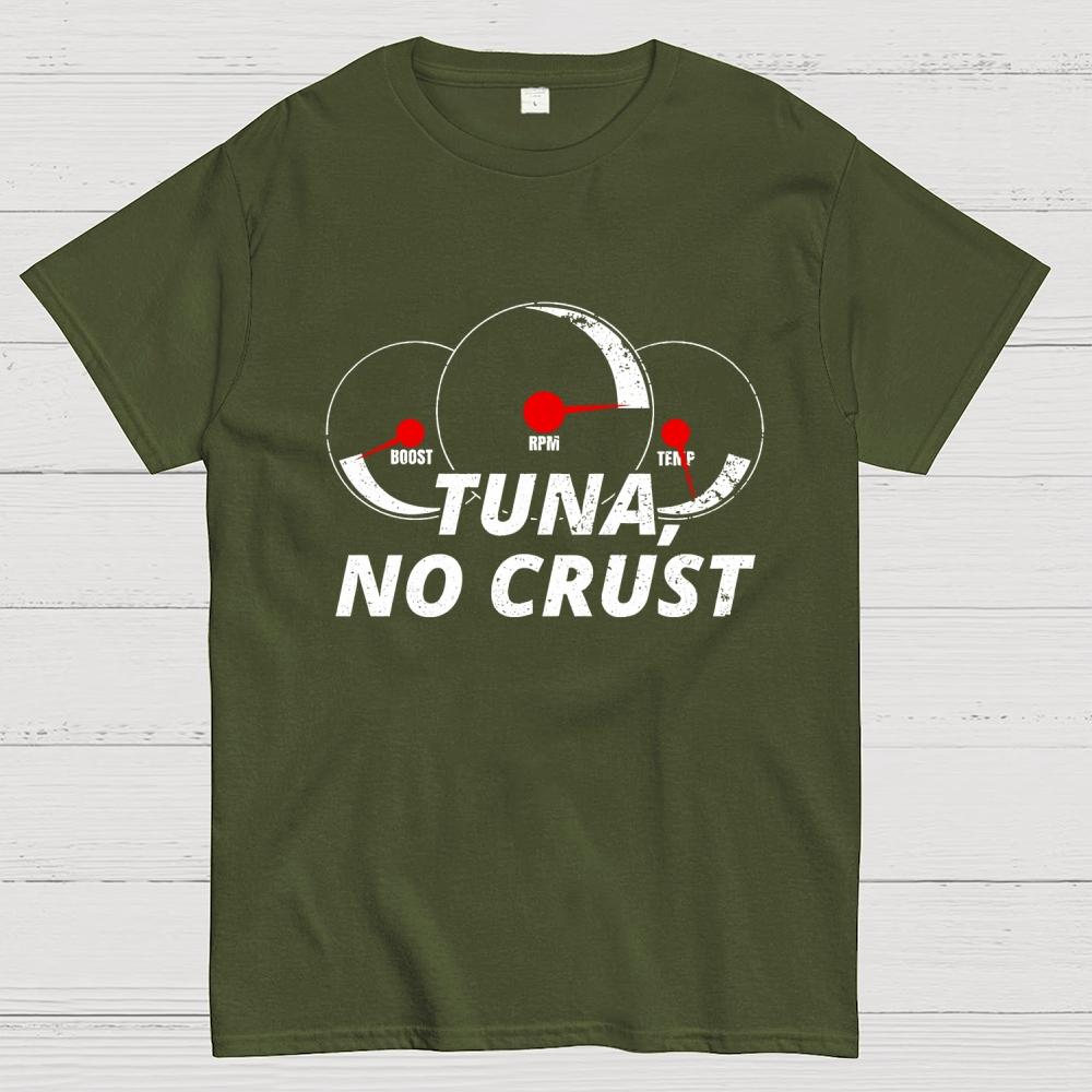 Tuna. No Crust Unisex 100% Cotton Summer Casual Cool Loose T-Shirt