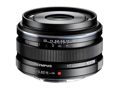 Объектив OM Single Focus DIGITAL 17 мм черный SYSTEM/OLYMPUS M.ZUIKO F1.8