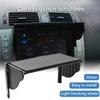 Anti-Glare Car Navigator Sunshade Visor Retractable Navigation Sun Hood  GPS Navigator Screen